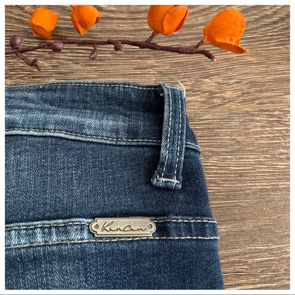 KanCan Ripped Knee Distressed Ankle Skinny Jeans - Picture 5 of 8